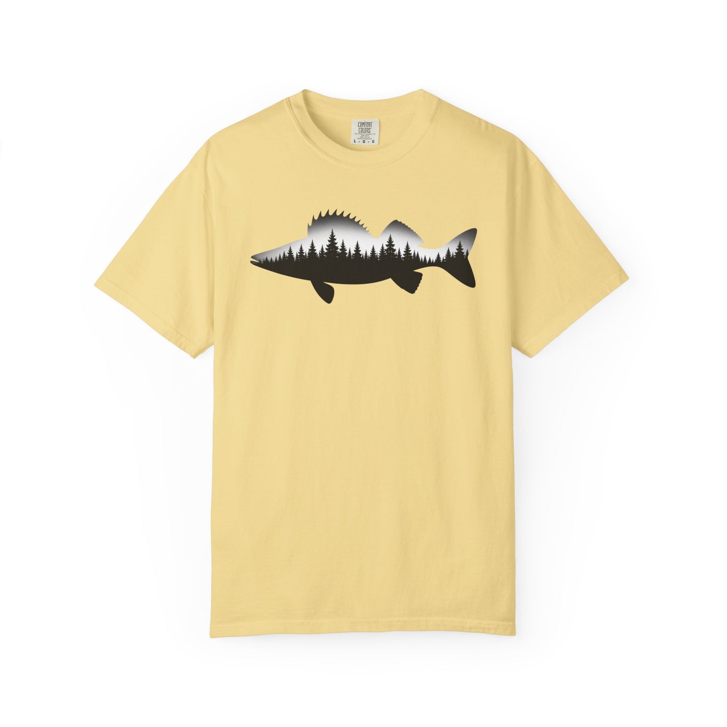 Black Walleye Silhouette T-Shirt