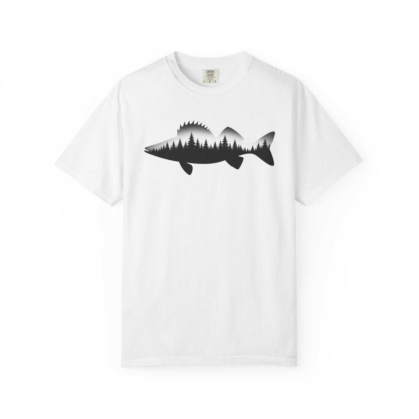 Black Walleye Silhouette T-Shirt