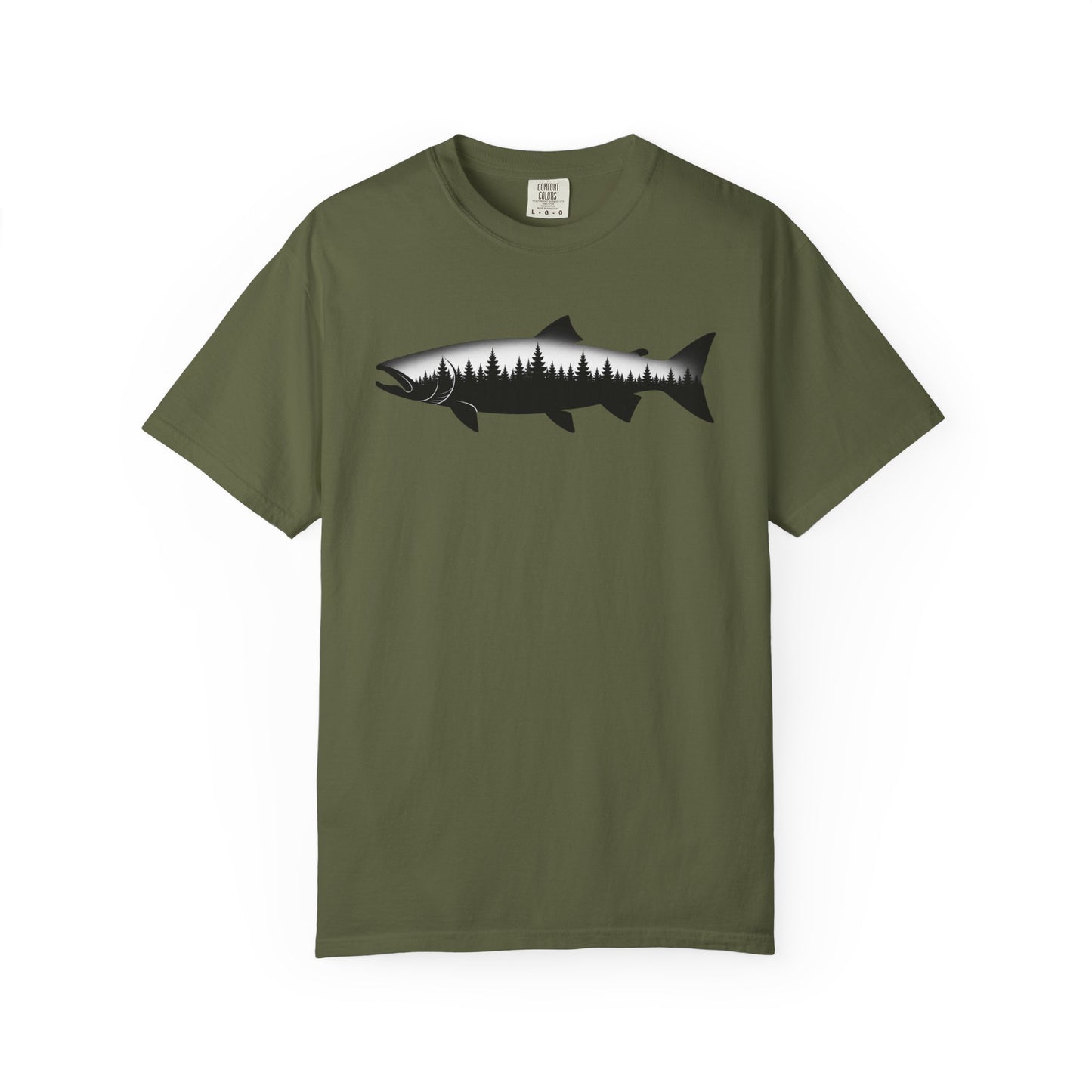 Salmon Silhouette T-shirt