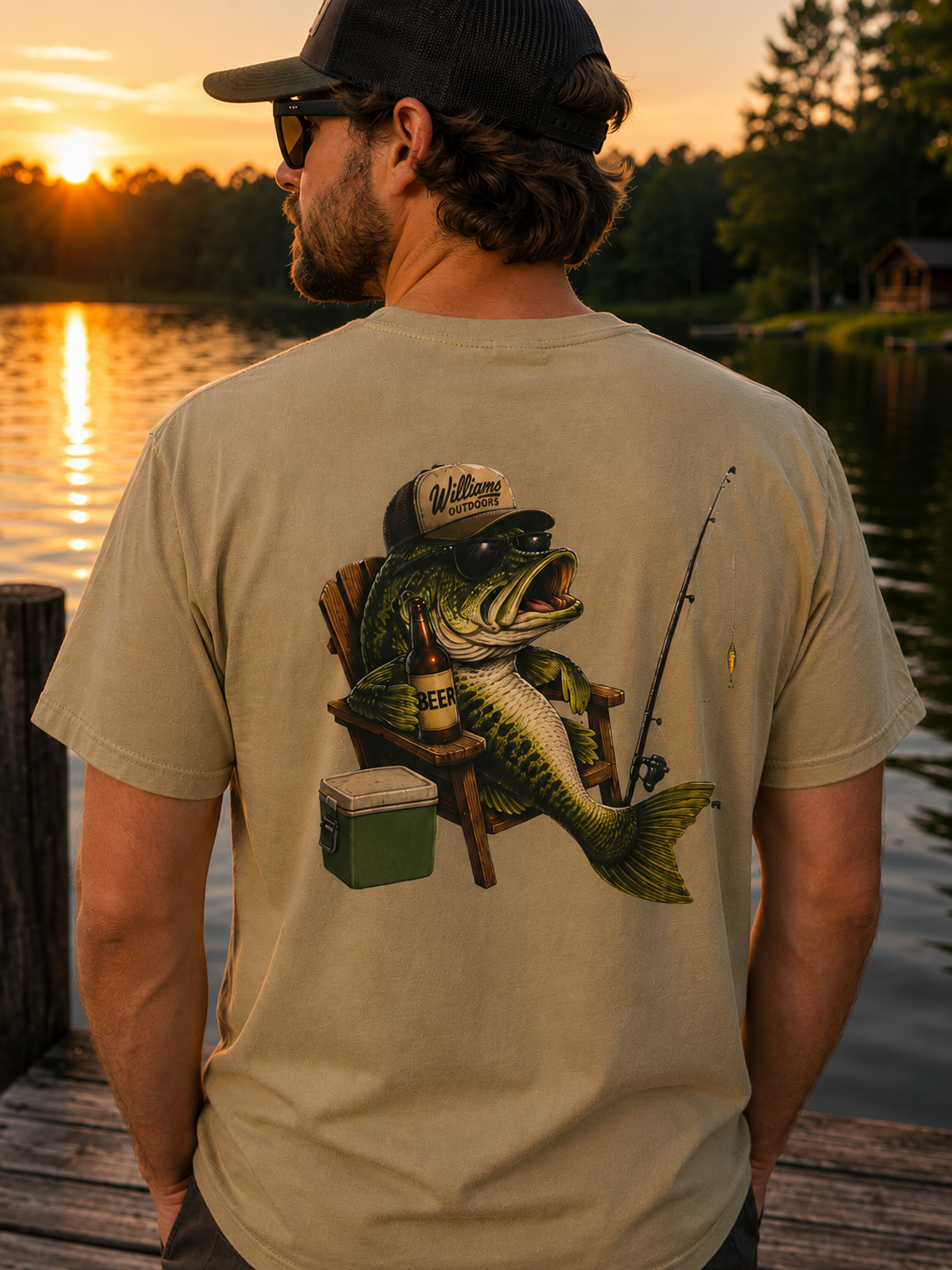 Bass Beer Fisherman T-Shirt