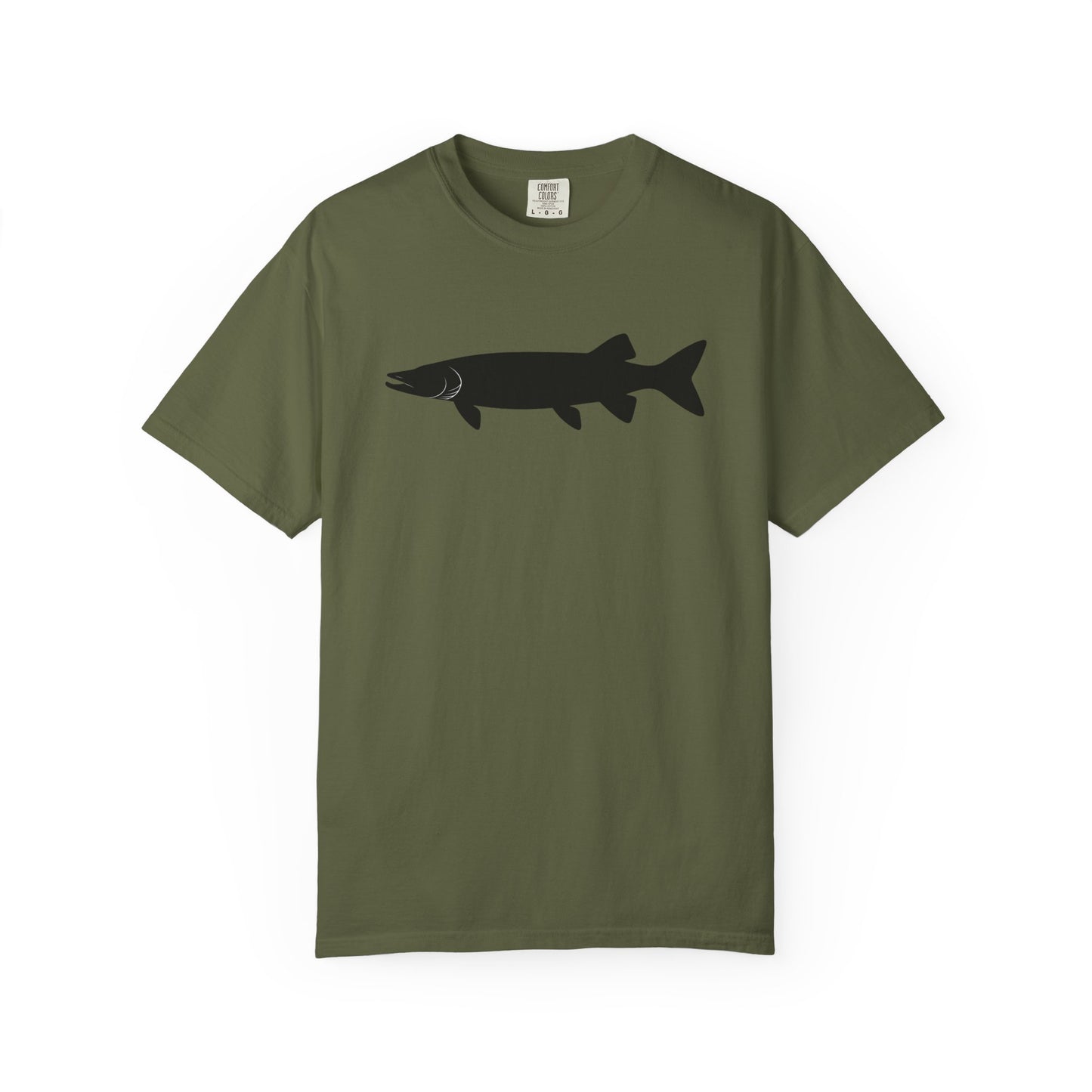 Muskellunge Fish Silhouette T-Shirt