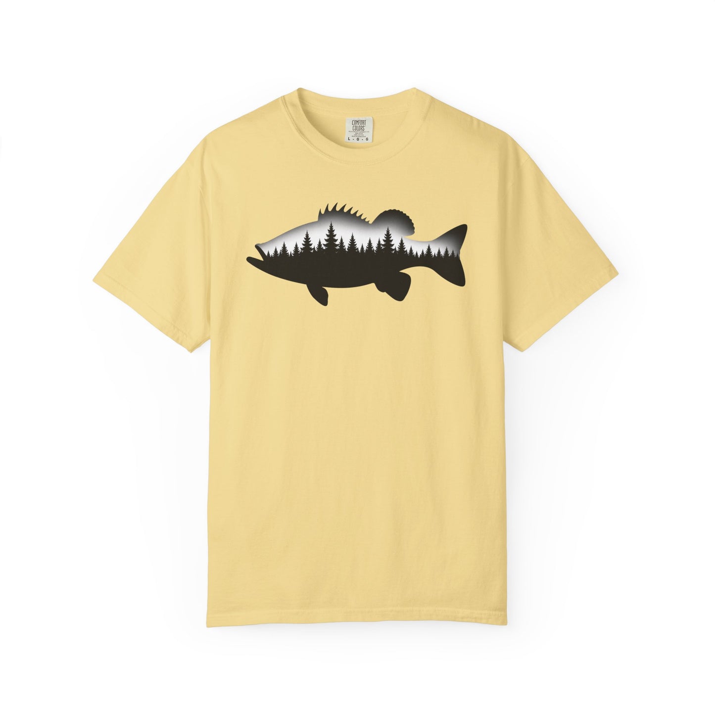 Largemouth Bass Fish Silhouette T-Shirt